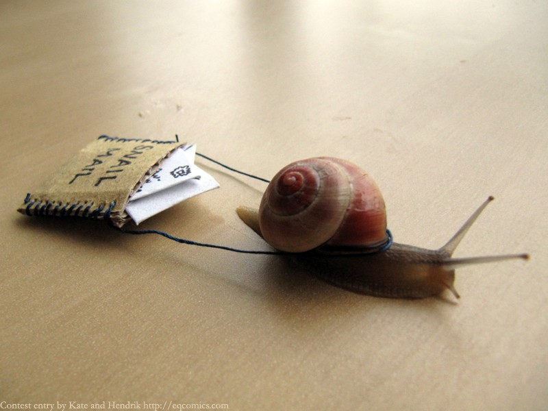 define snail mail